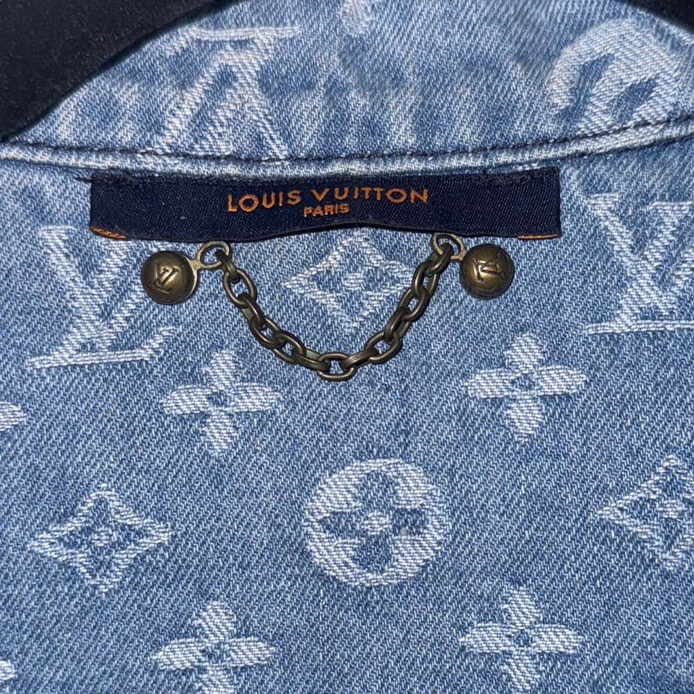 Louis Vuitton Supreme Jean Jacket - Picture 4 of 5
